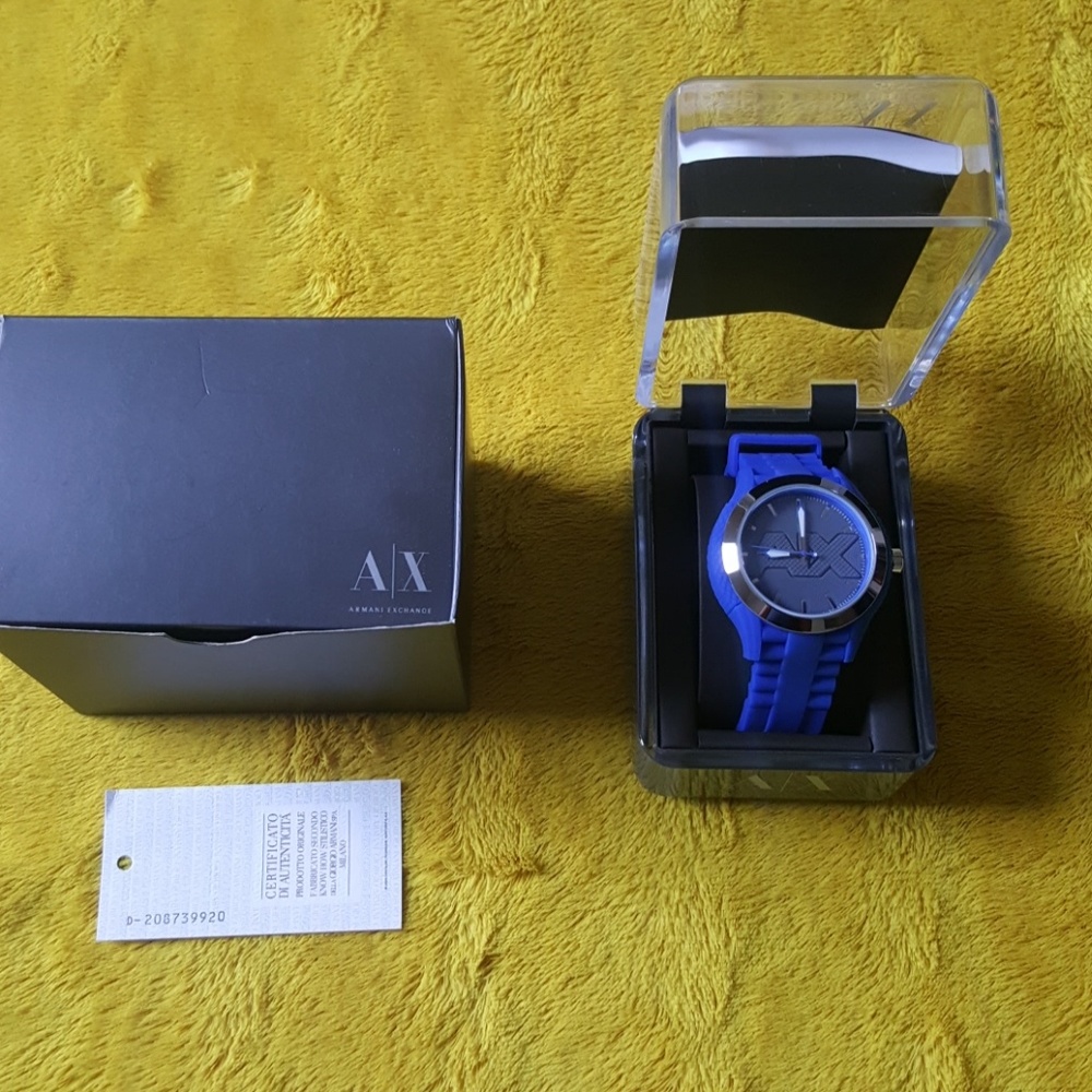 ARMANI EXCHANGE WATCH (ROYAL BLUE)